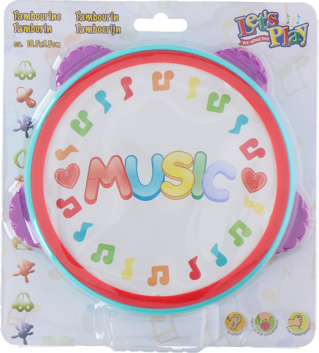 Lets Play Tamboerijn Junior 16,5 Cm